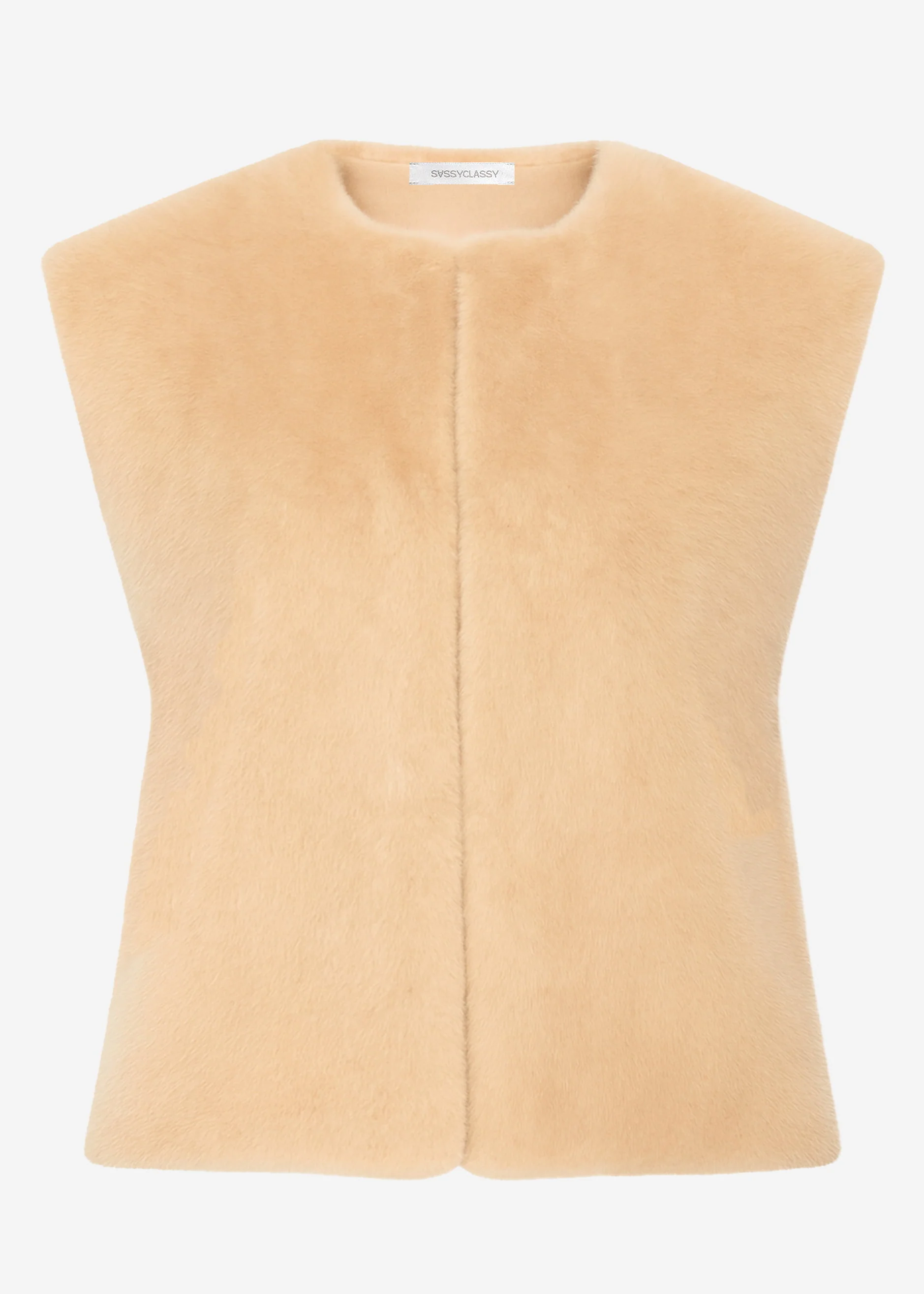 Elegant vest - beige - Image 7