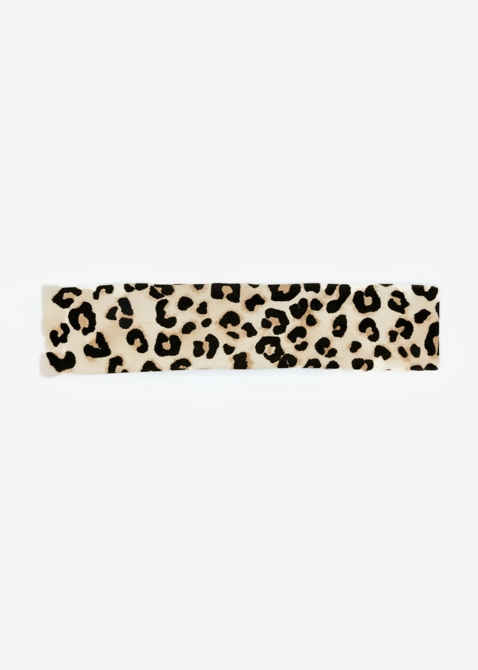 Headband with leopard print - beige - Image 5