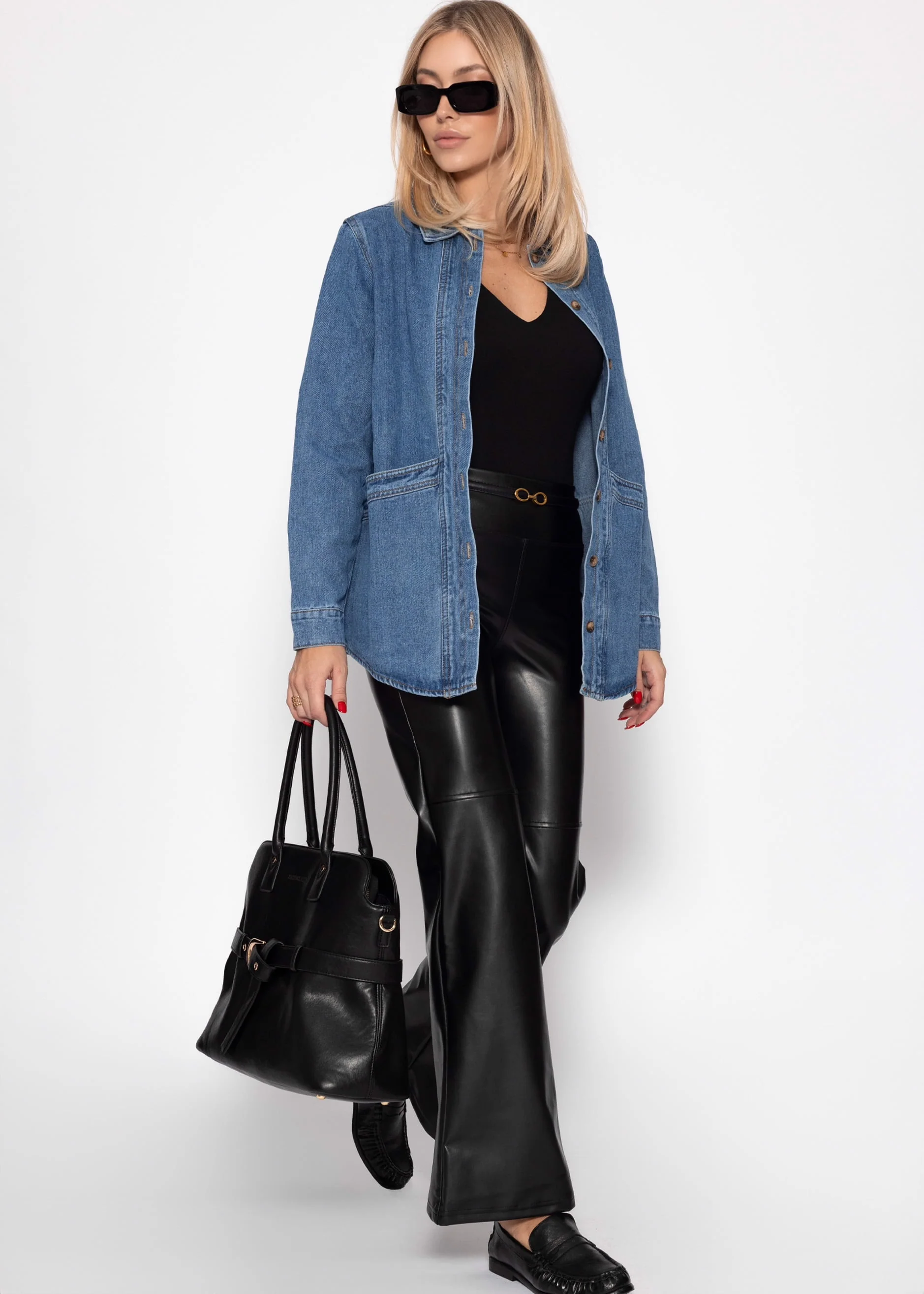 Jeans jacket - blue - Image 6