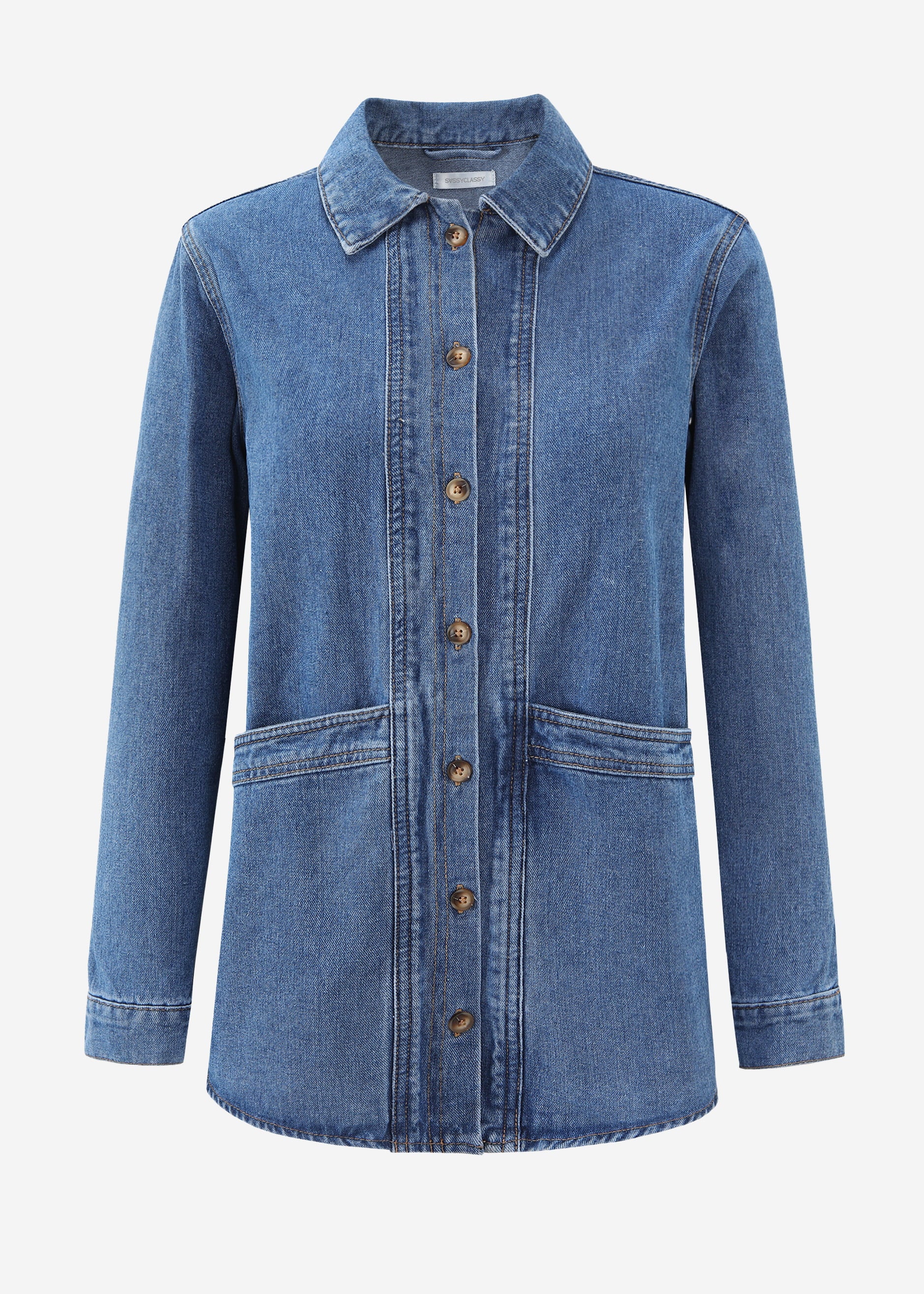 Jeans jacket - blue - Image 8