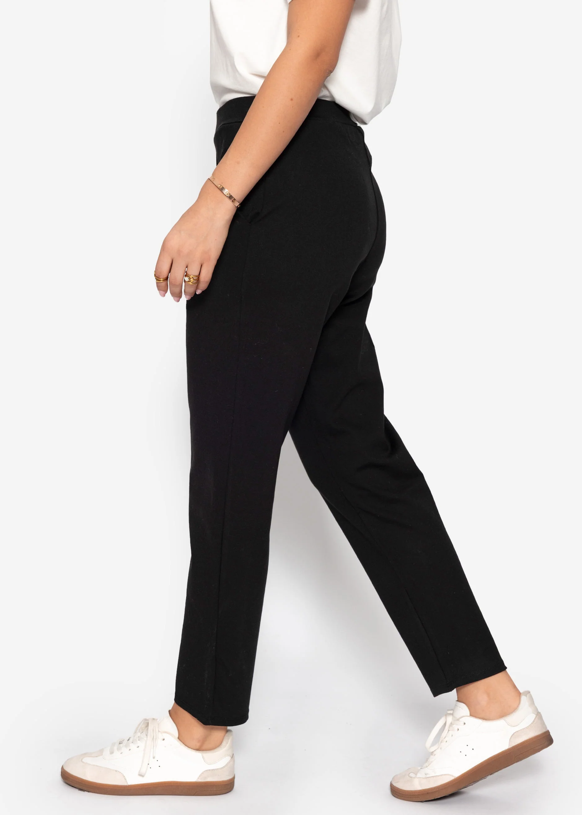 Jersey chinos, black - Image 3