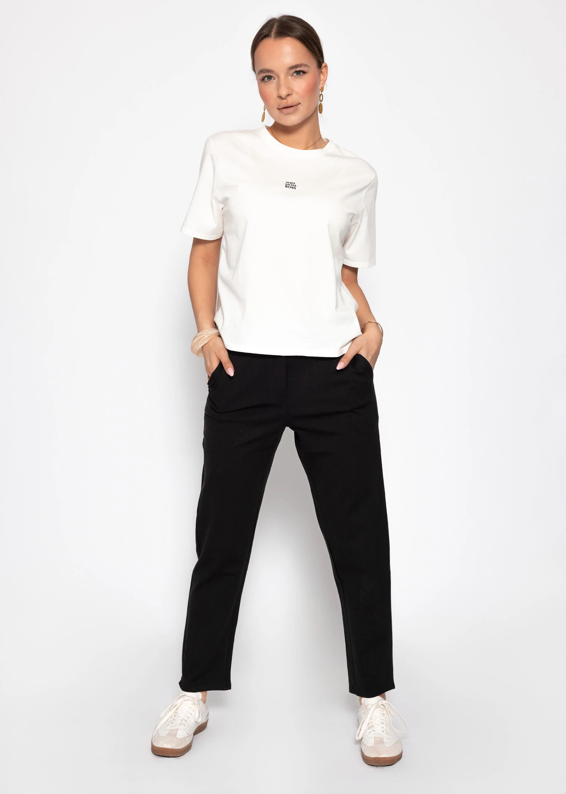 Jersey chinos, black - Image 4