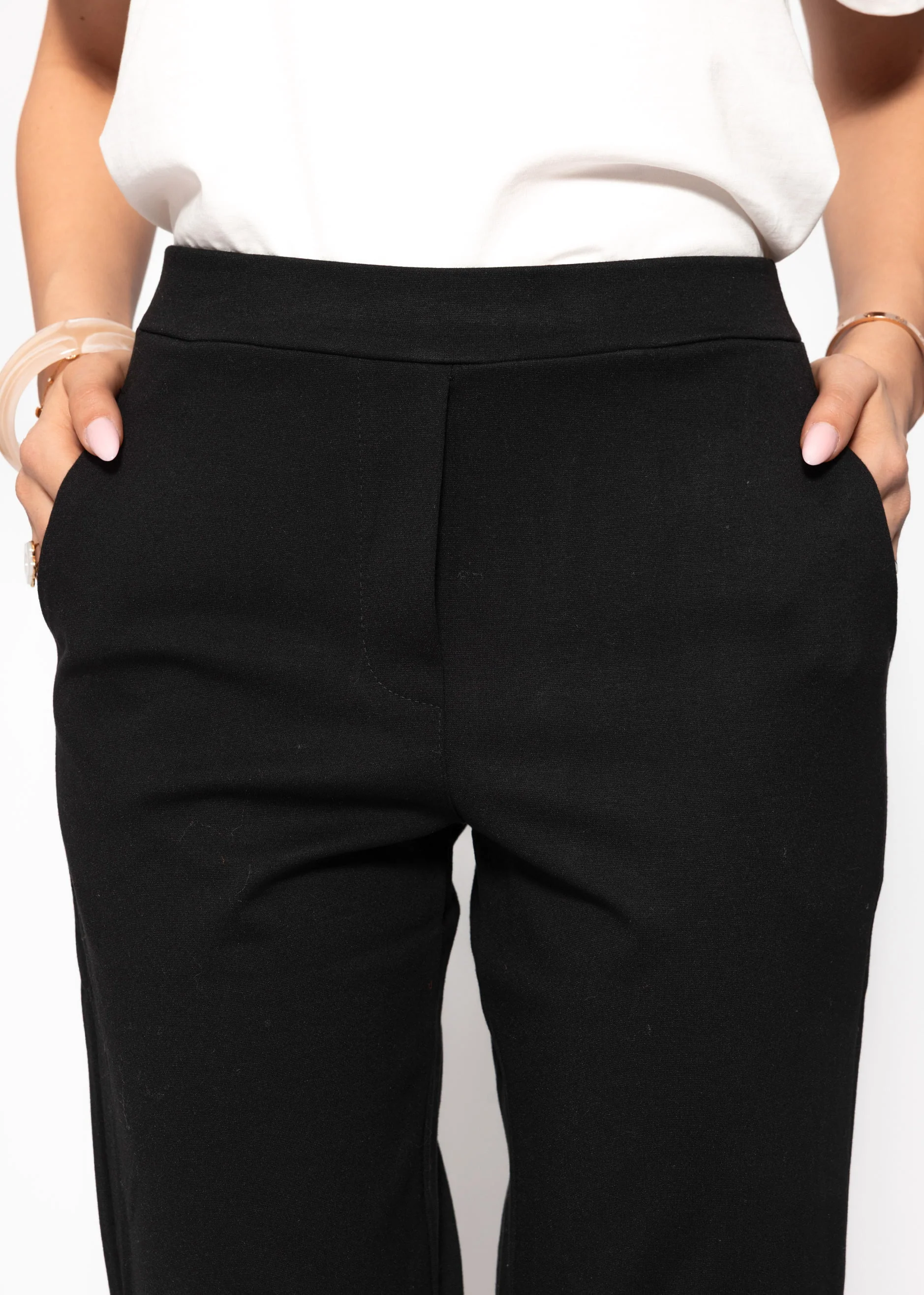 Jersey chinos, black - Image 6