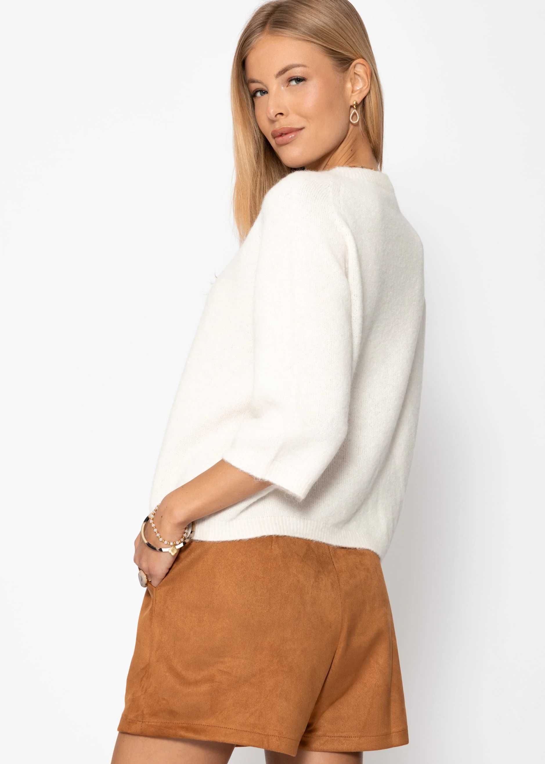 Knitted top - off-white - Image 5