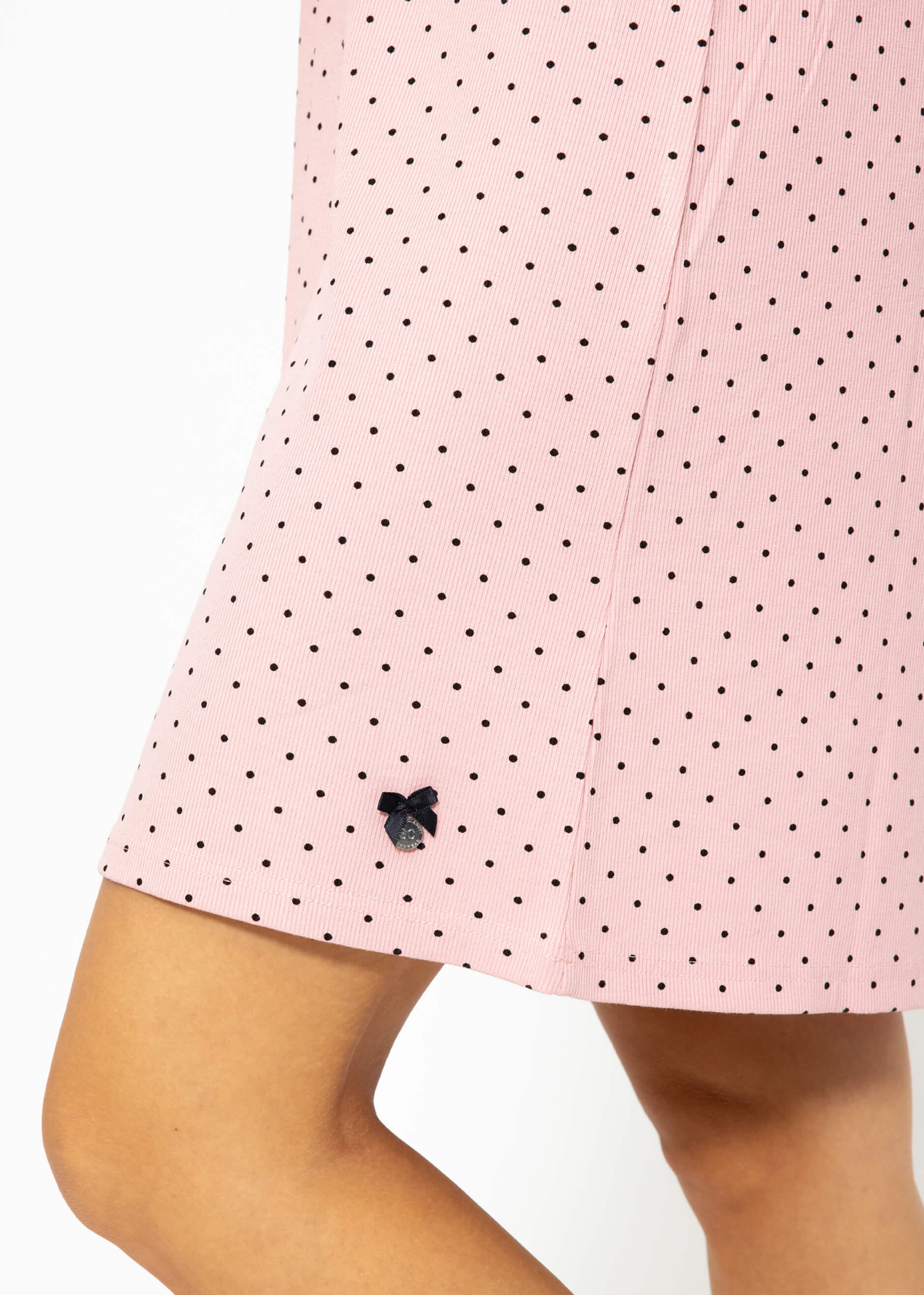Nightdress with dots - pink - Image 5