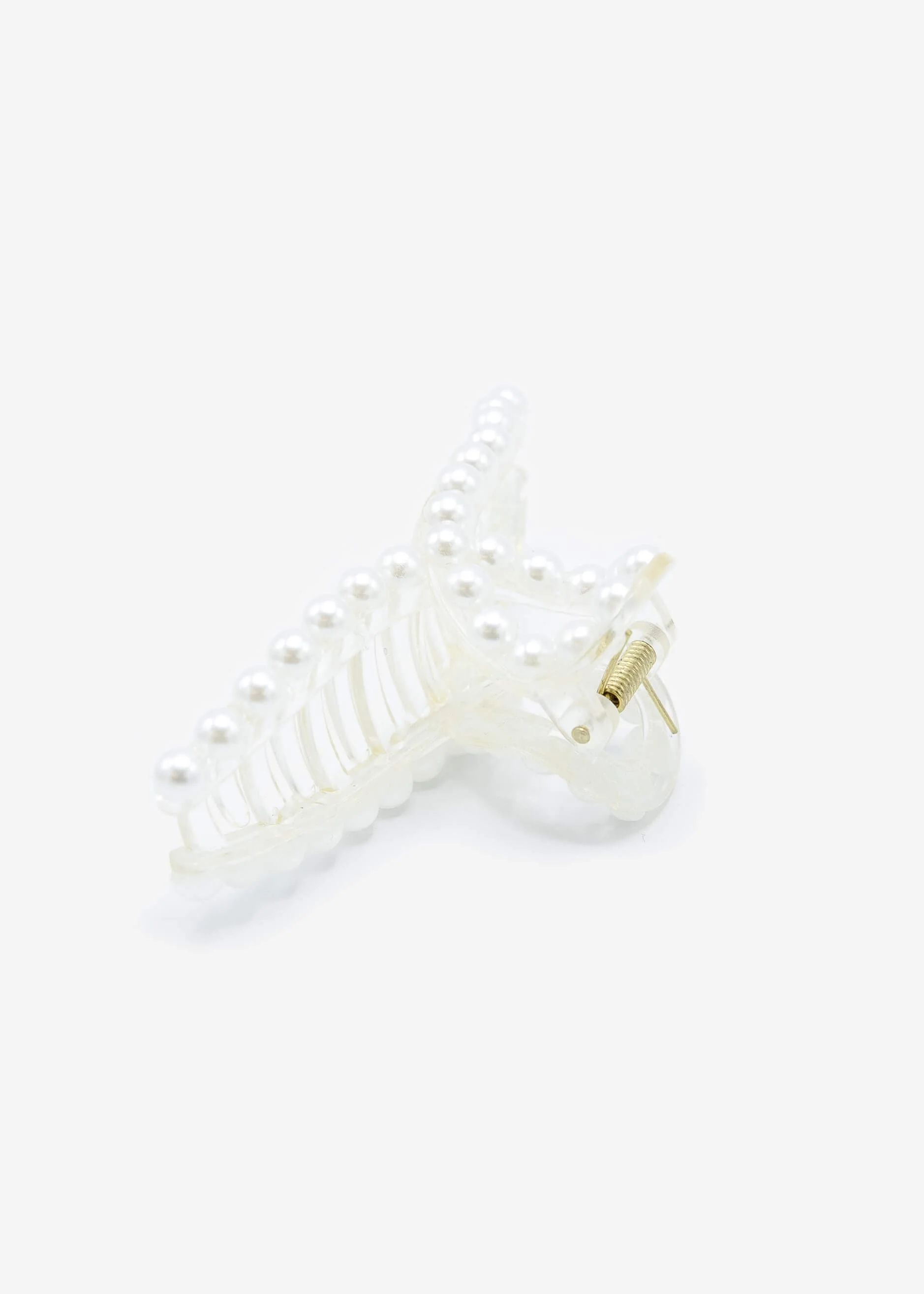 Pearl hair clip - white - Image 3