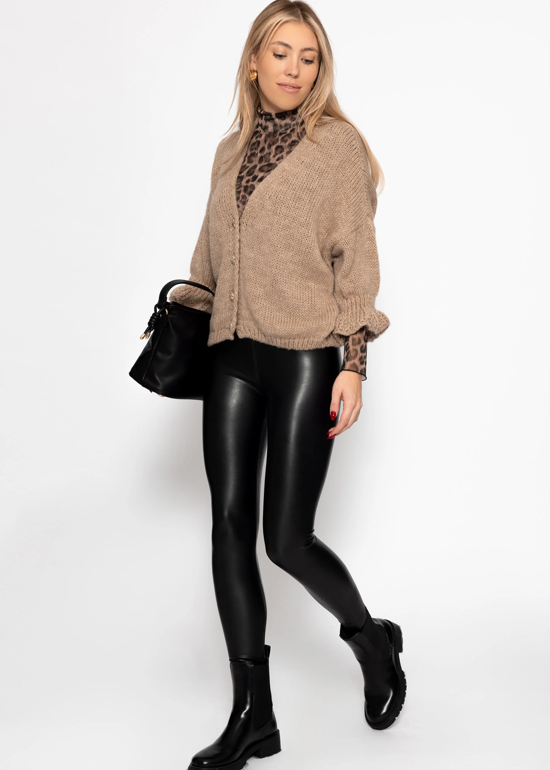 Thermal leggings, black - Image 4